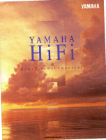 Yamaha - Catalog - 1997 hifi catalog DE-4